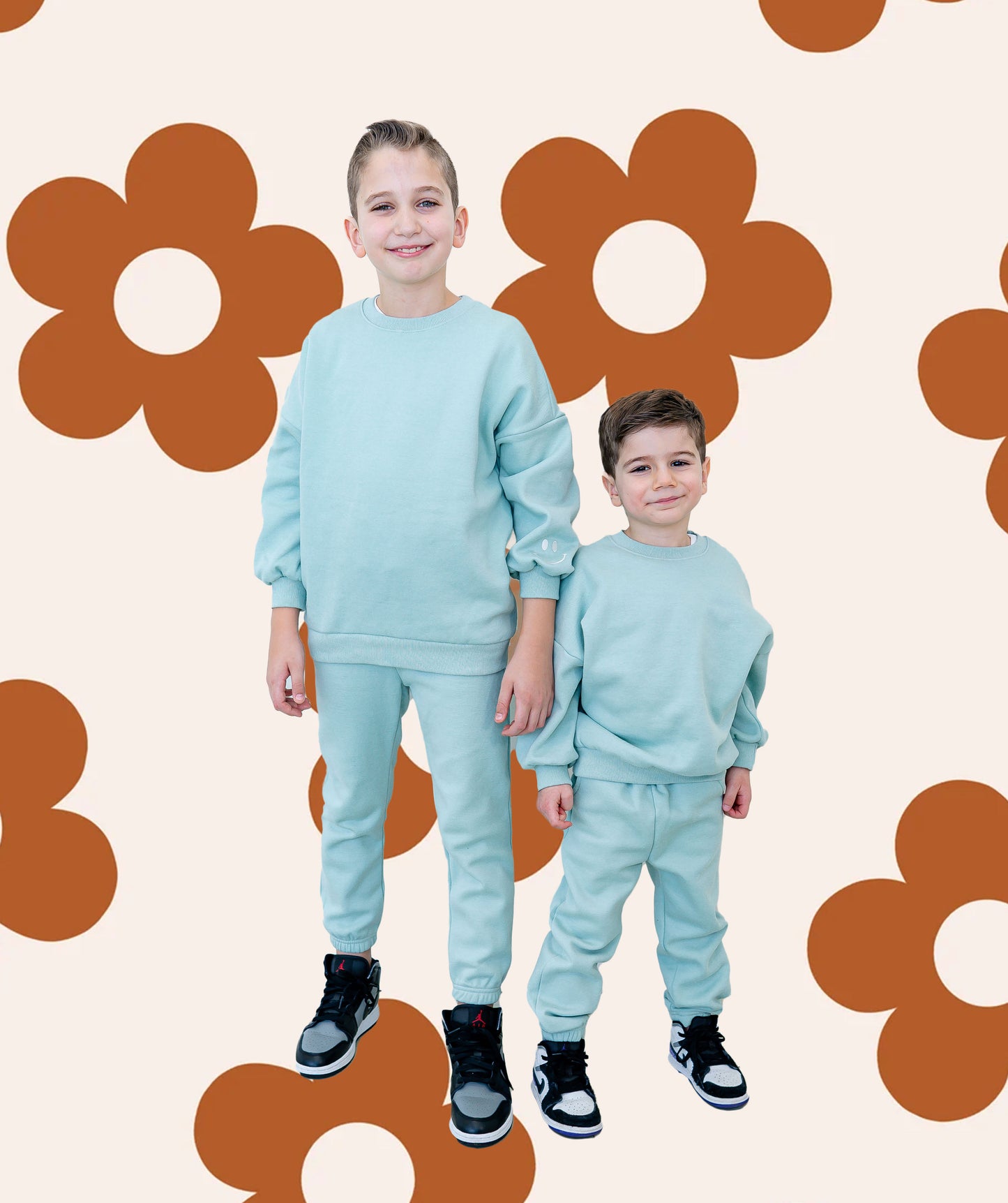 Mint Smile Jogger Set Boys & Girls